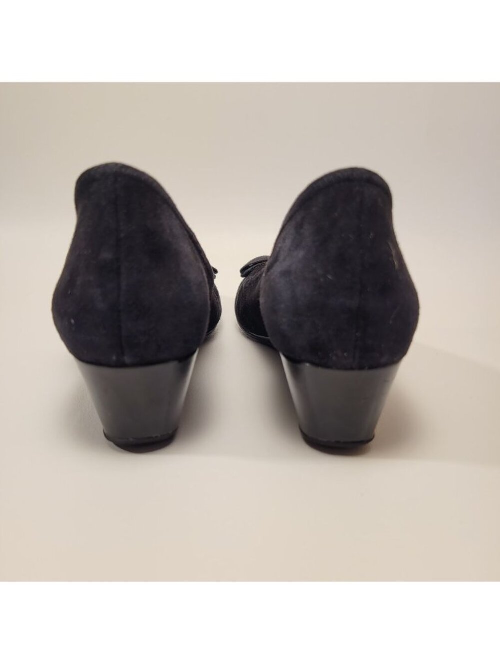 Cole Haan Air Tali Wedge in Black Suede - Picture 4 of 6
